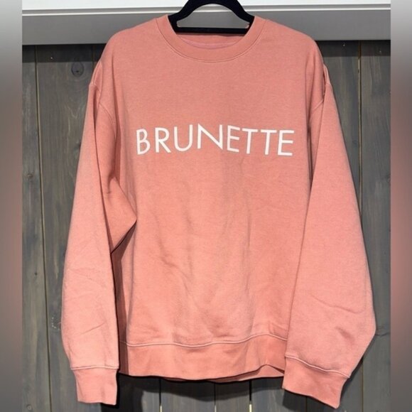Brunette The Label NWT Classic Crew - Picture 2 of 5